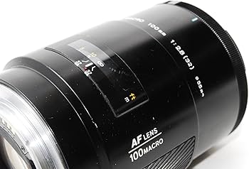 Amazon | MINOLTA ミノルタ AF 100mm F2.8 Macro | 一眼レフカメラ 通販